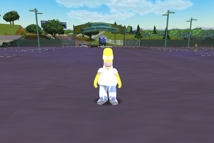 Hit run mod. Simpsons Hit and Run Map.